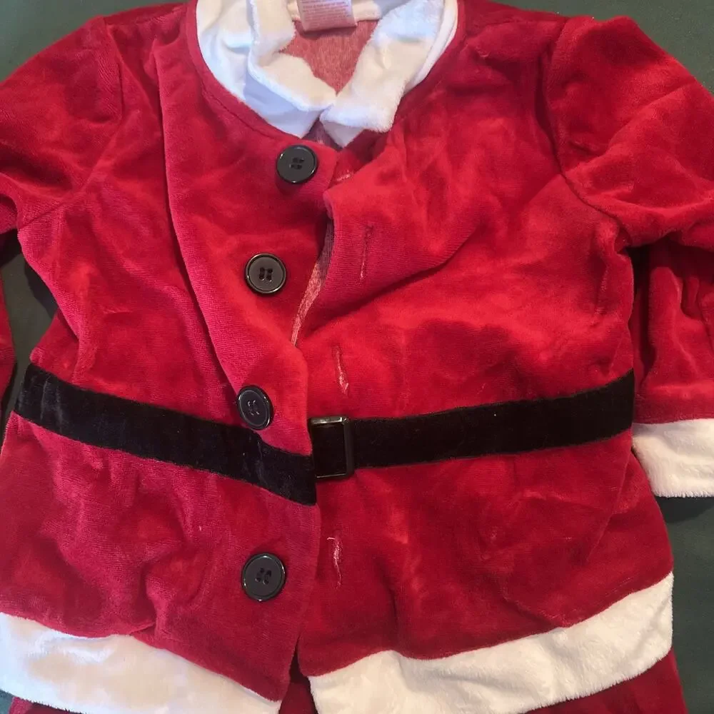 Boys Santa Suit Size 18 Mths